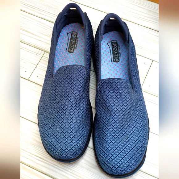 Skechers Go Flex Walk Quick-Fit with goga mat insoles size 8.5 (sg1) - Picture 2 of 10